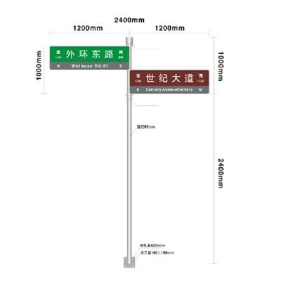 河北指路牌制作,交通指路牌